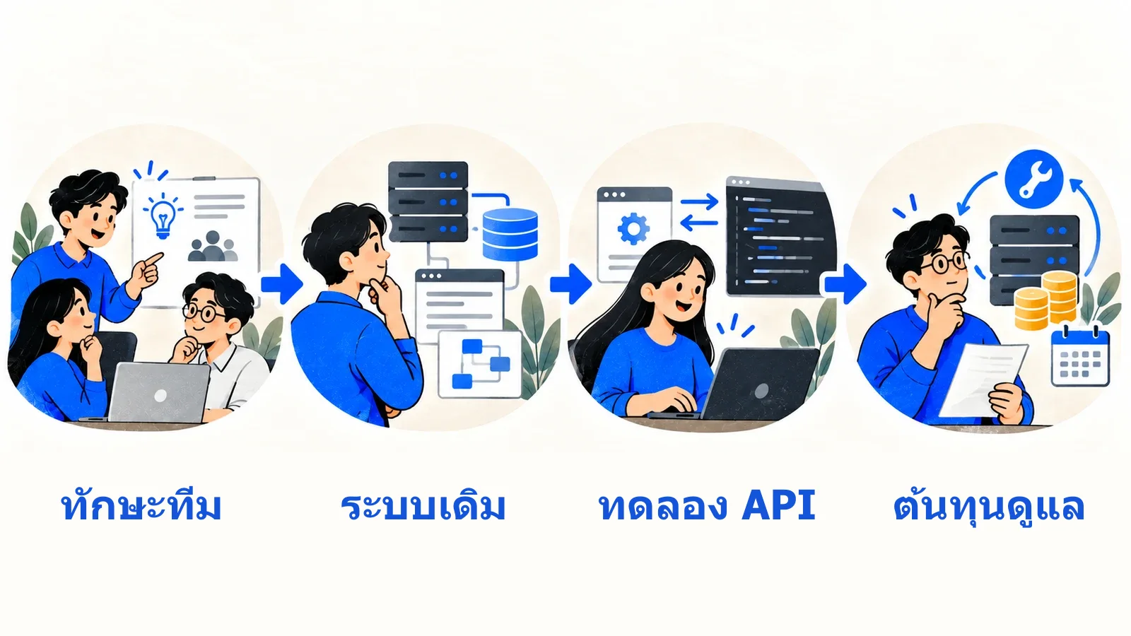 เกณฑ์เลือกจากทีม ระบบเดิม และภาระดูแล