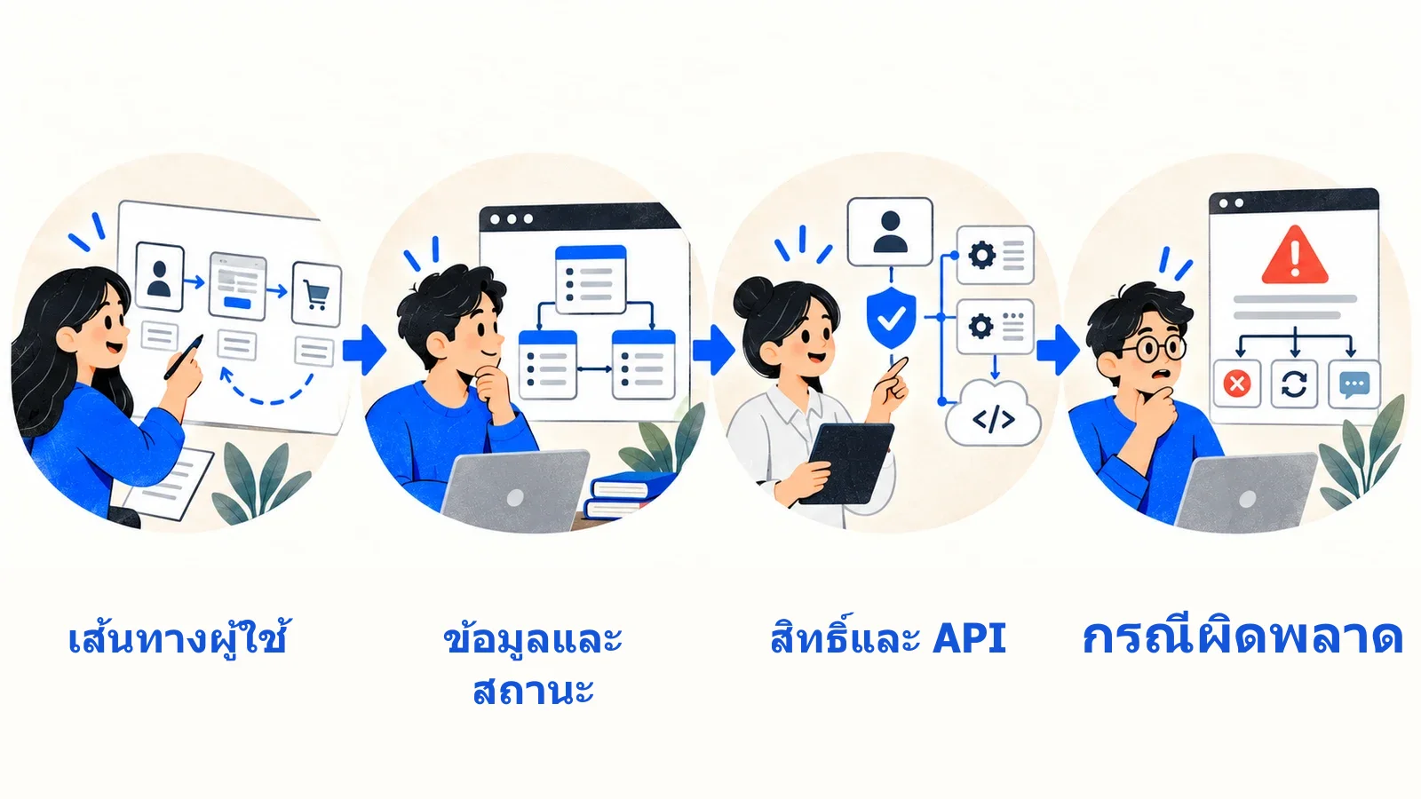 องค์ประกอบการออกแบบที่ต้องเชื่อมกัน